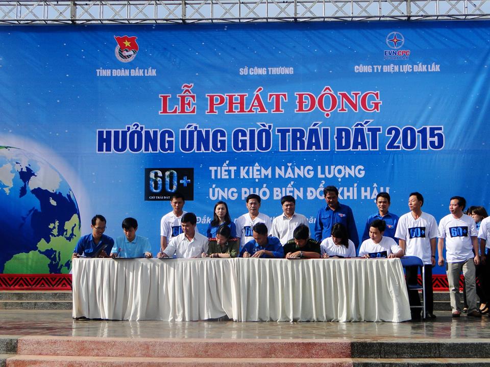 Lễ phát động Hưởng ứng Giờ Trái đất năm 2015